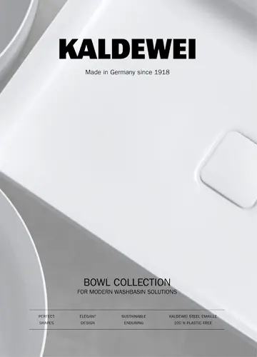 Kaldewei Bowl Collection