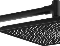 HANSA AURELIA Overhead shower, 250x250mm Matt black