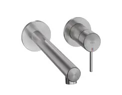 KWC ONO E Trim kit Lever mixer Washbasin Stainless Steel