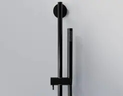 Series 340 shower set Black Matt