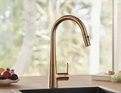 HANSA DESIGNO Style Comfort Kitchen faucet Brushed bronze