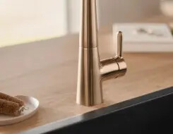 HANSA DESIGNO Style Comfort Kitchen faucet Brushed bronze