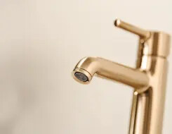 HANSA VANTIS Style Washbasin faucet Brushed bronze