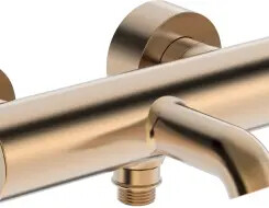 HANSA VANTIS Style Bath and shower faucet Brushed bronze