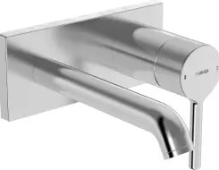 HANSA VANTIS Style Cover part for washbasin faucet Brushed steel