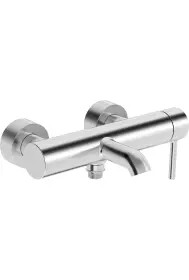 HANSA VANTIS Style Bath and shower faucet Brushed steel