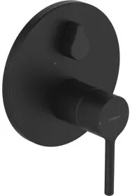 HANSA VANTIS Cover part for bath and shower faucet Black Matt